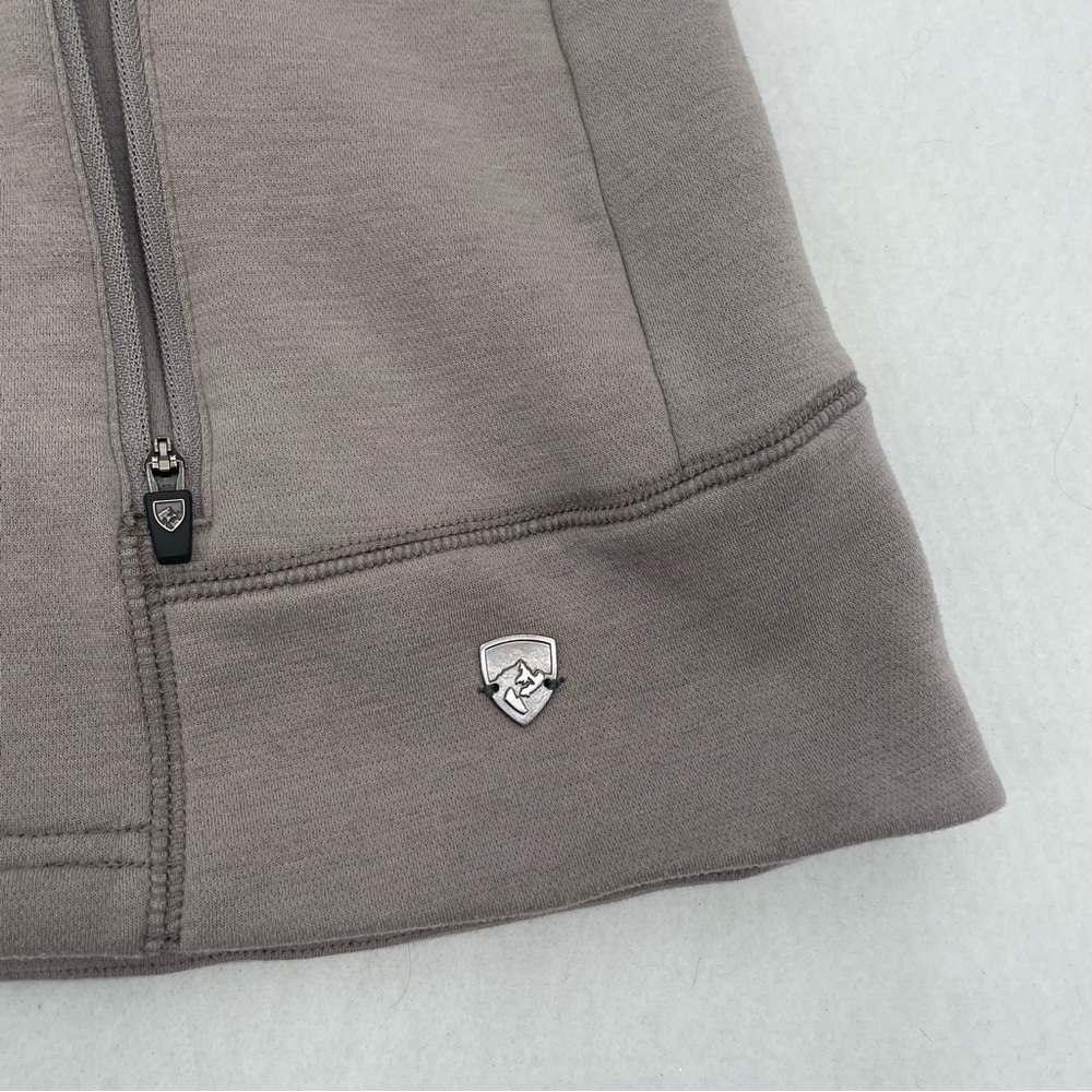 KUHL Women’s Freethinkr Hoodie full zip sweatshirt dusty purple size: Large - Picture 9 of 14